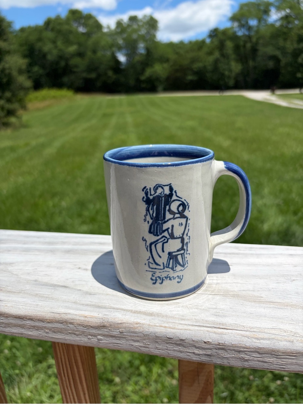 Louisville‎ Stoneware Mug Made In Kentucky USA Microwave Safe Epiphany Print